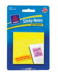 Avery Sticky Notes 22585 Packaging Image