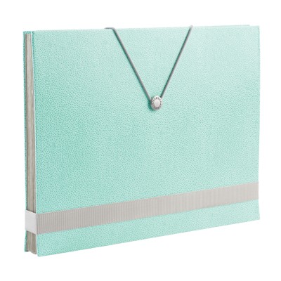 MSHO 1 Paper Accordian File, Blue, 13 L x 10 H x 1.5 depth 24523