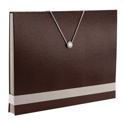 MSHO 1 Paper Accordian File, Brown, 13 L x 10 H x 1.5 depth 24524