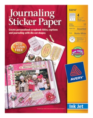Journaling Sticker Paper 53214