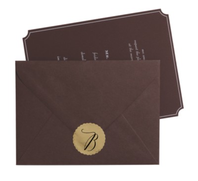 MSHO Metallic Foil Seals, Embossed, Scallop, Gold, 1-5/8" diameter, 6 up 3 sheets 72456