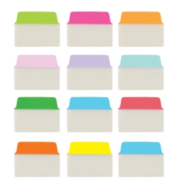 Use durable, repositionable and smudge-free Ultra Tabs™ to flag pages, jot notes or create sub-sections.” design in Avery Design & Print.