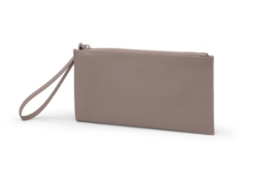 MSHO Wristlet, 100% PVC, Small Horizontal Rectangle, 8.5"x4.5"x.75, Walnut Textured 6422