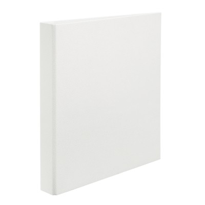 MSHO Extra-Wide Cardboard Binder with 1" One Touch EZD Ring White 18615