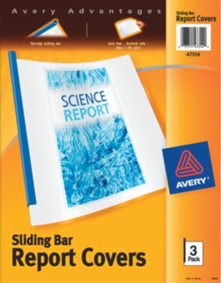 Sliding Bar Report Covers 47320