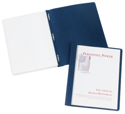 Clear Front Report Covers - Coated Paper 47961