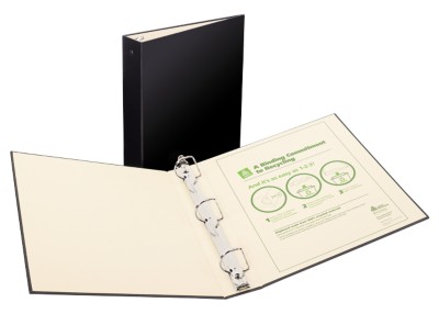 Recyclable Binder 1.5" Black 50004