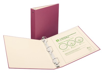 Recyclable Bndr 1.5" Red 50007