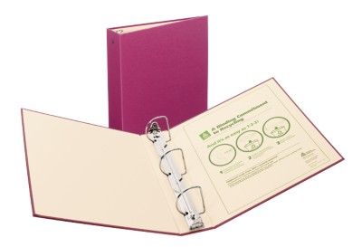 Recyclable Bndr 2" Red 50011