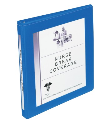 Avery Framed View Binder, 1/2" Pacific Blue Gap Free Slant Ring 68026