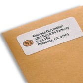 Add a Company Logo to Your Return Address Labels