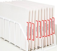 Desktop filing rack