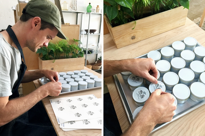 Avery WePrint Labels give Mr. B's Necessities versatility to order lower quantities and make changes as needed.