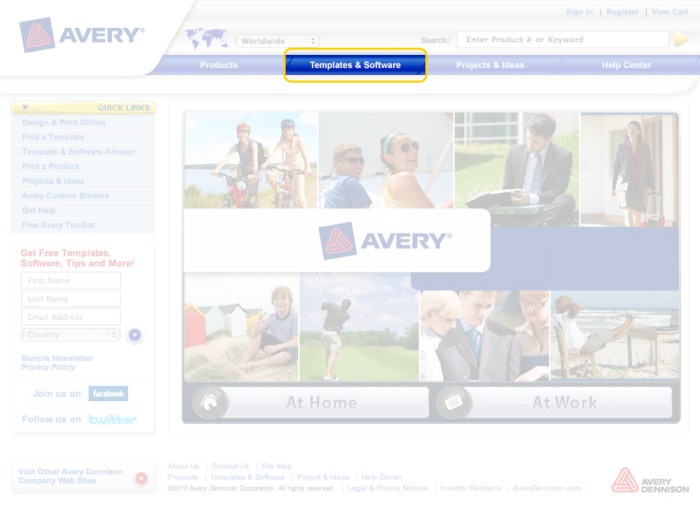 Microsoft Word And Avery Templates