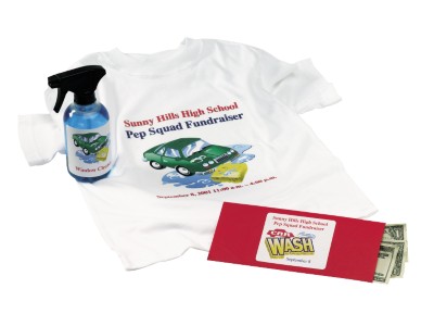 Make Matching T-Shirts and Supplies for Carwashers