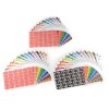 Numeric '4' Side Tab Colour Coding Labels, 25 x 38 mm, 180/Pack