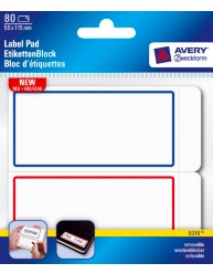 Removable Labels Pad 115 x 50 mm