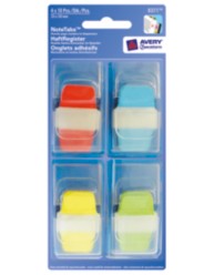 Onglets adhésifs format timbre Couleurs Primaires 25 x 38 mm
