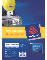 Durable Heavy Duty Labels