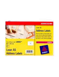 A5 Laser Addressing Labels