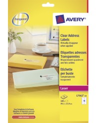 Clear Laser Labels