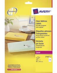 Clear Laser Labels