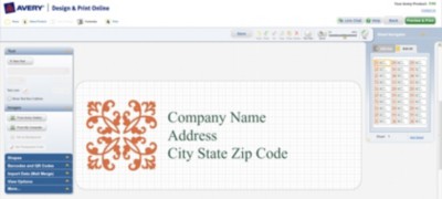 How to Format a Template in Avery Design & Print Online