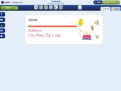 How to Customize Your Project in the Design & Print App for Tablets (Using Page View & Edit One)