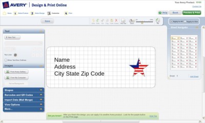 Avery Design & Print Online 6