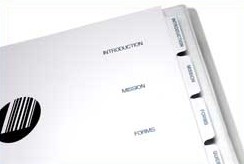 Create Customized Tab Dividers For Your Binders