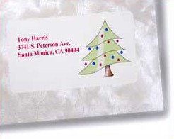 Create Festive Holiday Address Labels