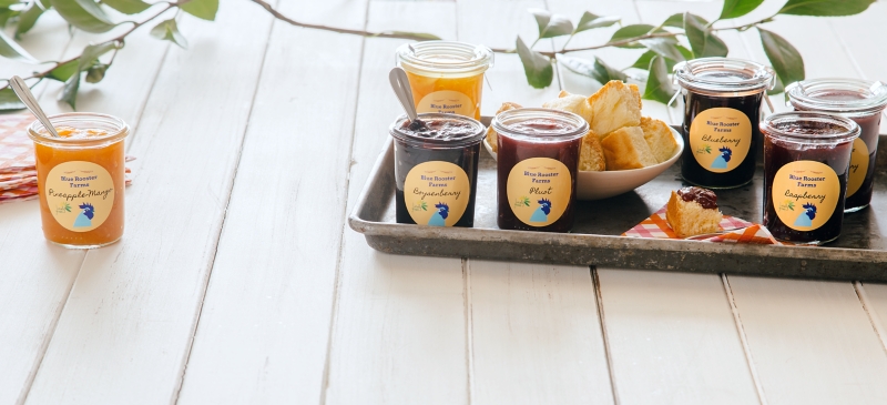 Make an appealing presentation to sell your fresh, top-quality produce and goods.