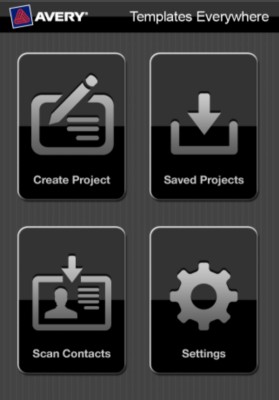 How to Open a Saved a Project in the Avery Templates Everywhere App