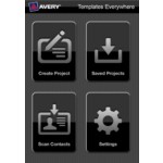 Avery Templates Everywhere Main Screen