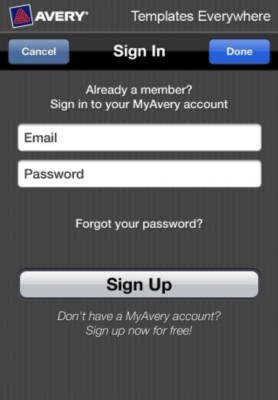 How to Save a Project in the Avery Templates Everywhere App