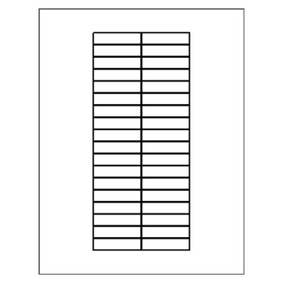 Avery Print-On Tabs Template