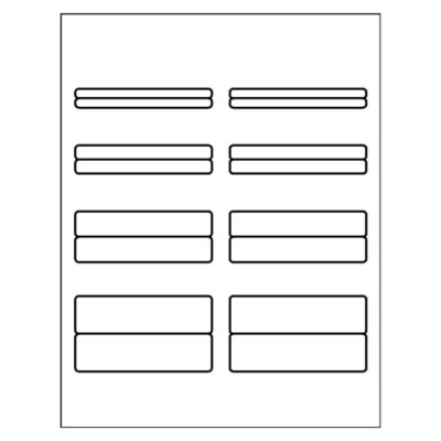 Binder Spine Label, assorted sizes, 11251