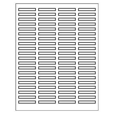 Index Maker Narrow Tab Dividers, 5 Tab