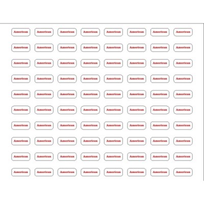 Menu Index Maker Dividers, 8 tab