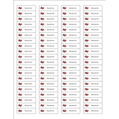 Puffy Plane Index Maker Dividers, 5 Tab