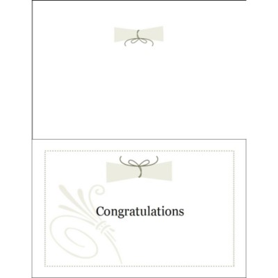 Graduation Half-Fold Greeting Card - Congratulations