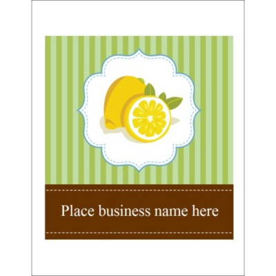Old-Fashioned Lemons Design T-Shirt Transfer, 1 per sheet