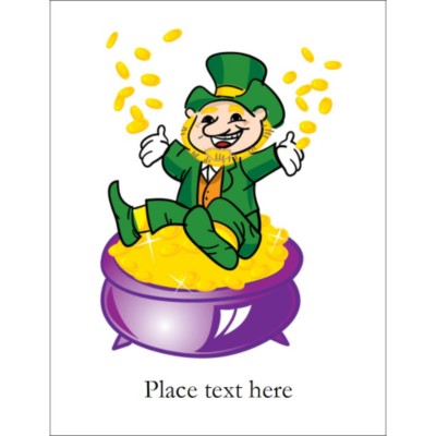 Leprechaun T-Shirt Transfer, 1 per sheet