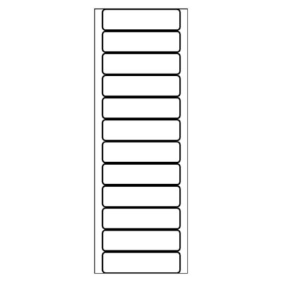 Pin Fed Label, 4013