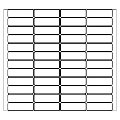 Pin Fed Label, 4021