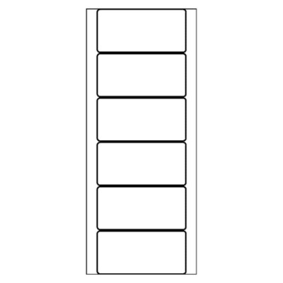 Pin Fed Label, 4022
