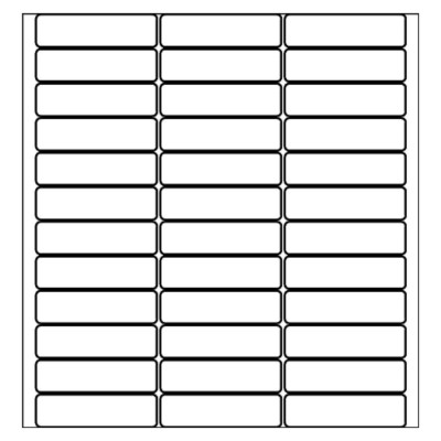 Pin Fed Label, 4031