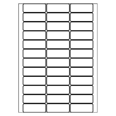 Pin Fed Label, 4144