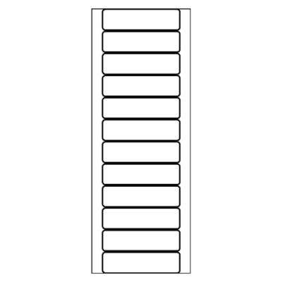Pin Fed Label, 4145