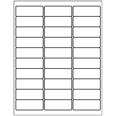 Address Label, 30 per sheet